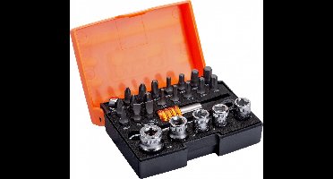 Bahco Doppen en Bitratelset 26- delig