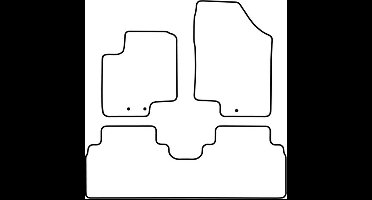 Automatten | Mattenset Kia Venga - 2009 ->