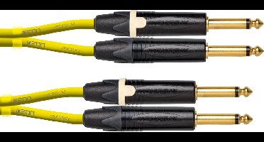 Cordial CEON DJ PLUG 0.6 Y 0,6 m - Audio kabel