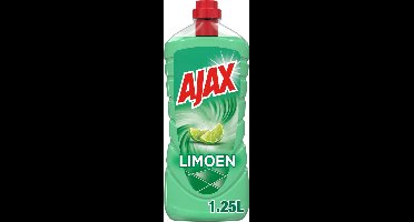 12x Ajax Allesreiniger Limoen 1,25 liter