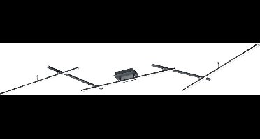 LED Plafondlamp - Torna Ardino - 22W - Aanpasbare Kleur - RGBW - Dimbaar - Afstandsbediening - Rechthoek - Mat Zwart - Aluminium