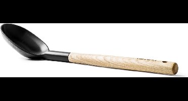 GreenPan Mayflower opscheplepel 30cm - zwart - houten handgreep