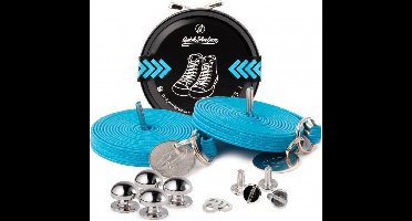 Quickshoelaces - casuel turquoise