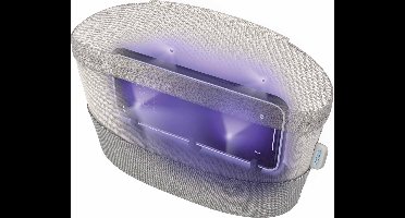 HoMedics draagbare UV ontsmetter voor smartphone - UV licht - grijs