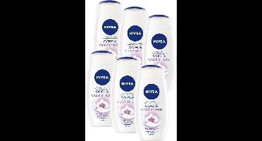 NIVEA Care & Cashmere - 6 x 250 ml - Voordeelverpakking - Douchecrème