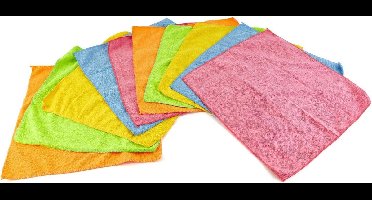 10 Delige Microvezel Auto Droogdoek, Poets Handdoekenset