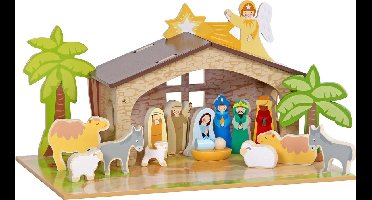 Mentari Kerststal met Onderplaat