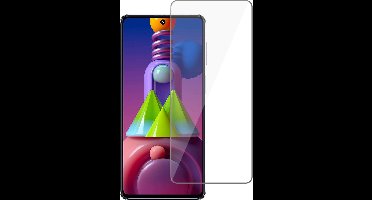 Screenprotector geschikt voor Samsung M51 - 1x Glas Tempered Glass Screen Protector