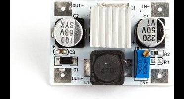 Whadda Instelbare LM2577 spanning step-up module, verhoogt 3.5-35 VDC naar 5-40 VDC