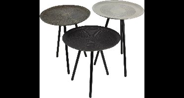 Wants&Needs Bijzettafel Metaal 41 X 41 X 50.5 S/3