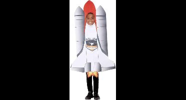 Smiffys - Rocket Kinder Kostuum - Grijs