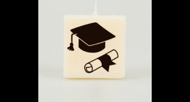 Letter Kaarsje - Geslaagd