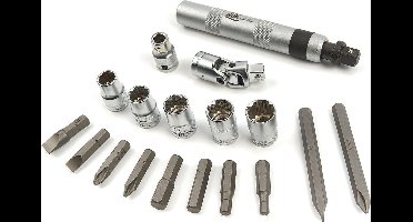 AOK 18 Delige Professionele Slagschroevendraaierset met Bits en Doppen