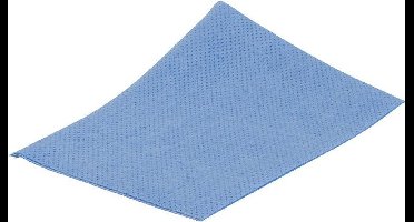 Bacterie remmende viscosedoek ca. 35x50, 25 stuks blauw