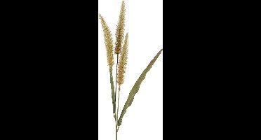 Decoratie takken - kunststof - Alopecurus - Ø 9 cm - 84cm - Groen