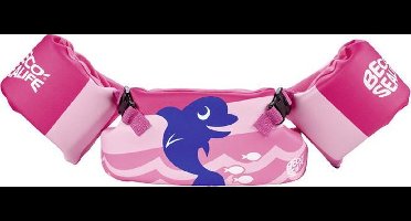 BECO-SEALIFE® zwemset - zwembandjes en zwemgordel - roze - 15-30 kg