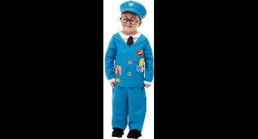 Smiffys Kinder Kostuum -Kids tm 4 jaar- Postman Pat Blauw