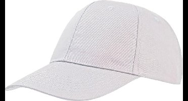 Atlantis Start 6 Paneel Baseball Cap (Wit)