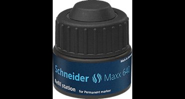Navulsysteem Schneider 640 - zwart tbv 130/133 30ml