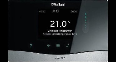 Vaillant sensoCOMFORT VRC720 F draadloze weersafhankelijke systeemregelaar