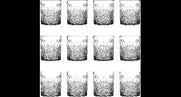 Pasabahce Timeless Waterglas - 35,5cl - 9,6cm - 12 stuks