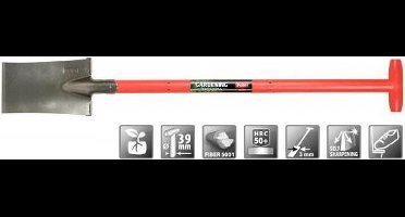 Polet professionele spade met fibersteel - 320/160/3 2v T-ST - 95 cm