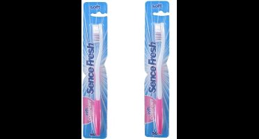 Sencefresh Tandenborstel - Soft Comfort Clean 1 st. In 2 kleuren beschikbaar
