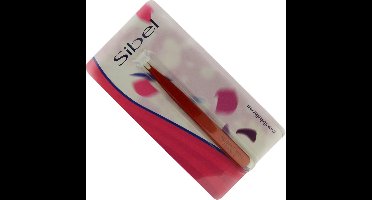 Sibel - Epileerpincet - Schuin - Rood