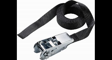 MasterLock Spanband - Met ratel - 2.5m x 25mm - Zwart - 3223EURDAT