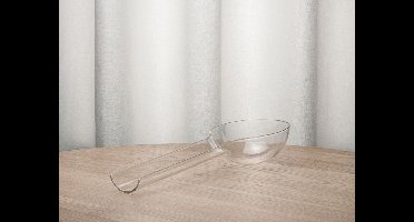 Glazen Sla lepel 150 ml / 30 cm ontwerp Maarten Baptist DDW 2020 Dutch Design Week