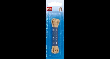Ronde veters 3 x 600 mm beige 2 st.