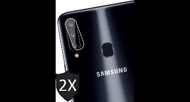 Camera Screenprotector geschikt voor Samsung A20s - 2x Screen Protector Glas