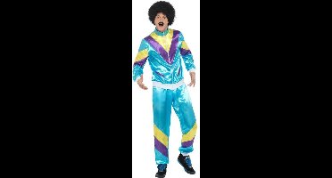 Jaren 80 trainingspak voor mannen  - Verkleedkleding - Medium