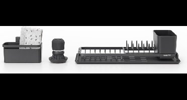 Brabantia SinkSide Afwasset Compact - 4-delig - Dark Grey