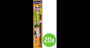 Vitakraft beefstick menu - hondensnack - Groente - 20 verpakkingen