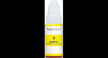 FLWR - Inktfles / GI-590 / Geel - Geschikt voor Canon