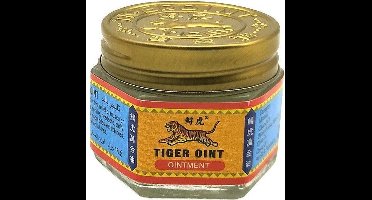 Tiger Balm - Tijgerbalsem  Wit -  Geen vlekken door de balsem - Pijn verlichtende zalf - vermoeiende spieren - stijve spieren - verkoudheid - hoofdpijn - massage - insectenbeten - gewrichtspijn