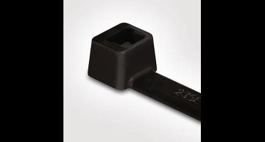 Hellermann Tyton 111-02110 Polyamide Zwart 100stuk(s) kabelbinder