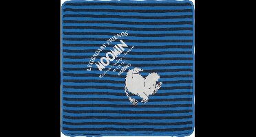 Moomin jongens badcape - blauw - maat 75 cm