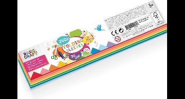 Vlechtstroken | 250 stuks | 5 kleuren | 70 gram | knutselen voor kinderen| hobbypapier