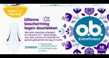 o.b. Extra Protect Normal 16 stuks