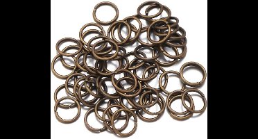 Sleutelring - 5mm - Brons - Per 200 stuks