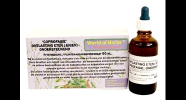 World of herbs fytotherapie coprofagie ontlasting eten - Default Title