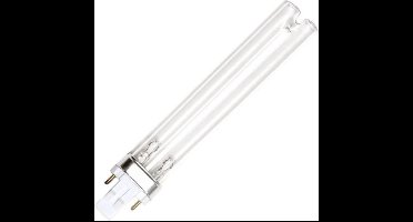 Pl Lamp 9 Watt Aquaforte/ Xclear met 2 pennetjes