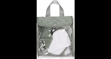 Mamamemo Voedingsset Mintgroene Corduroy