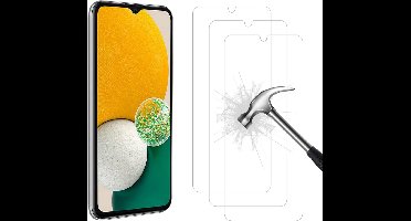 Screenprotector Geschikt voor Samsung Galaxy A13 Screenprotector - Screenprotector Geschikt voor Samsung Galaxy A13 4G / 5G Screenprotector Glas Gehard Tempered Glass - 3 Stuks