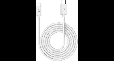 Celly USB-C naar Lightning Kabel - Laden en synchroniseren – Power Delivery technologie - 60 Watt - 1 meter