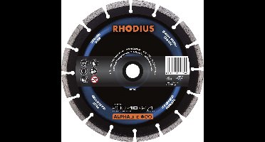 Diamantschijf - 230*10 - Rhodius - 1 stuks - Diamantschijven