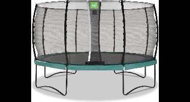 EXIT Allure Classic Trampoline ø427cm - Op Poten - Rond - Trampoline Buiten - Voor Kinderen - Groen