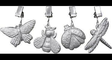 Esschert Design - Tafelkleedgewichten - Insecten - Gietijzer - Set van 4